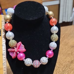 Colorful Beaded Kids Necklace